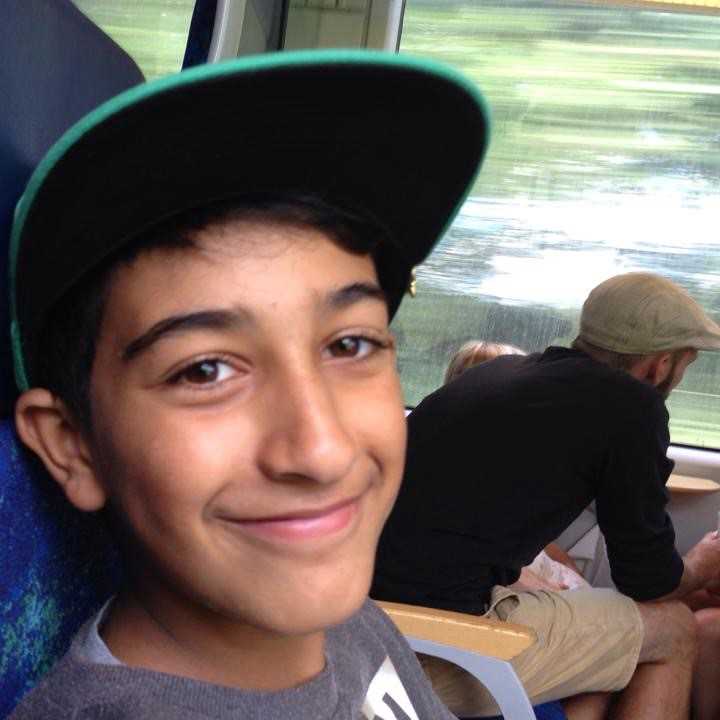 Foto DSA elev med kasket